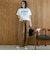 【汗染み軽減】オータムカラー アソートロゴプリントTシャツ
