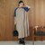 【汗染み軽減】アソートナンバリングロゴプリント ラグランTシャツワンピース