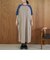【汗染み軽減】アソートナンバリングロゴプリント ラグランTシャツワンピース