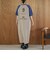 【汗染み軽減】アソートナンバリングロゴプリント ラグランTシャツワンピース