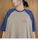 【汗染み軽減】アソートナンバリングロゴプリント ラグランTシャツワンピース