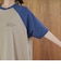 【汗染み軽減】アソートナンバリングロゴプリント ラグランTシャツワンピース