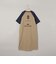 【汗染み軽減】アソートナンバリングロゴプリント ラグランTシャツワンピース