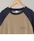 【汗染み軽減】アソートナンバリングロゴプリント ラグランTシャツワンピース