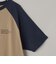 【汗染み軽減】アソートナンバリングロゴプリント ラグランTシャツワンピース