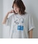 AllenA（アレンエー）別注アソートアートプリント半袖Tシャツ