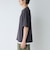 キーネックフェイクレイヤード半袖Tシャツ