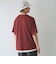 キーネックフェイクレイヤード半袖Tシャツ