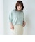 スラブ天竺ヘンリーネック半袖Tシャツ