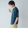 スラブ天竺ヘンリーネック半袖Tシャツ