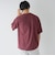 【吸水速乾/UVカット】配色ポンチ半袖ポケットTシャツ