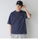 【吸水速乾/UVカット】配色ポンチ半袖ポケットTシャツ