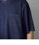 【吸水速乾/UVカット】配色ポンチ半袖ポケットTシャツ