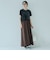 シアーベロア コンパクト半袖Tシャツ