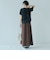 シアーベロア コンパクト半袖Tシャツ