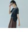 シアーベロア コンパクト半袖Tシャツ