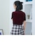 シアーベロア コンパクト半袖Tシャツ