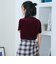 シアーベロア コンパクト半袖Tシャツ