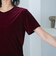 シアーベロア コンパクト半袖Tシャツ