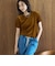 シアーベロア コンパクト半袖Tシャツ