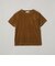 シアーベロア コンパクト半袖Tシャツ