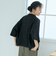 カットジャガード ショート丈レギュラーカラー半袖シャツ