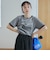 【I LOVE LA（アイラブエルエー）】アソートプリント ヴィンテージライクリンガーTシャツ