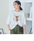 【MICKEY（ミッキー）/別注】ミッキー＆ミニー 袖フリル半袖Tシャツ