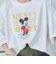 【MICKEY（ミッキー）/別注】ミッキー＆ミニー 袖フリル半袖Tシャツ