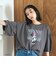 【MICKEY（ミッキー）/別注】ミッキー＆ミニー 袖フリル半袖Tシャツ