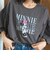 【MICKEY（ミッキー）/別注】ミッキー＆ミニー 袖フリル半袖Tシャツ