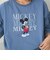 【MICKEY（ミッキー）/別注】ミッキー＆ミニー 袖フリル半袖Tシャツ