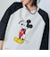 【MICKEY（ミッキー）/別注】ミッキープリント オーバーサイズラグランTシャツ