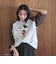 【MICKEY（ミッキー）/別注】ミッキープリント オーバーサイズラグランTシャツ
