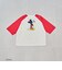 【MICKEY（ミッキー）/別注】ミッキープリント オーバーサイズラグランTシャツ