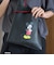 【MICKEY（ミッキー）/別注】配色パイピング レザーライクショッパーバッグ