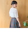 シアーメッシュ フロッキーストライプ半袖Tシャツ