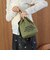 【新型登場】ロゴ刺繍キカキルト 2way巾着ショルダーバッグ