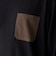 【Tough&Soft】布帛ポケット付き長袖Tシャツ