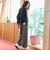 【セットアイテム】裾レースレイヤードニットセット（WEB限定カラーあり）