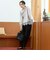 【セットアイテム】裾レースレイヤードニットセット（WEB限定カラーあり）