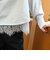 【セットアイテム】裾レースレイヤードニットセット（WEB限定カラーあり）