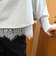 【セットアイテム】裾レースレイヤードニットセット（WEB限定カラーあり）