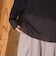 レイヤード風シアー長袖トップス