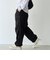 ワイドシルエット コットンカーゴパンツ