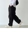 ワイドシルエット コットンカーゴパンツ