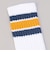 クルー白ラインソックス