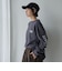 Pontre Studio（ポンレストゥディオ）デザインプリントロングスリーブTシャツ