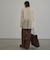 【秋カラー新登場◎/セットアイテム】シアーシャーリングシャツカーデセット