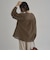 【秋カラー新登場◎/セットアイテム】シアーシャーリングシャツカーデセット